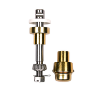 Kit 4 Pivôs Kombi Completo C/regulagem Cambagem e 1 Pino Central